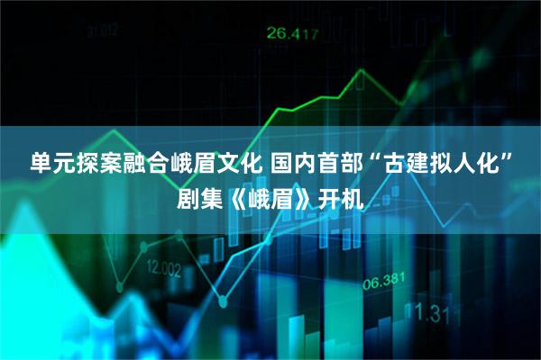 单元探案融合峨眉文化 国内首部“古建拟人化”剧集《峨眉》开机